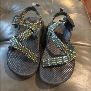 Chaco Kids Z1 Ecotread Hiking Outdoor Rio Green Sz 2